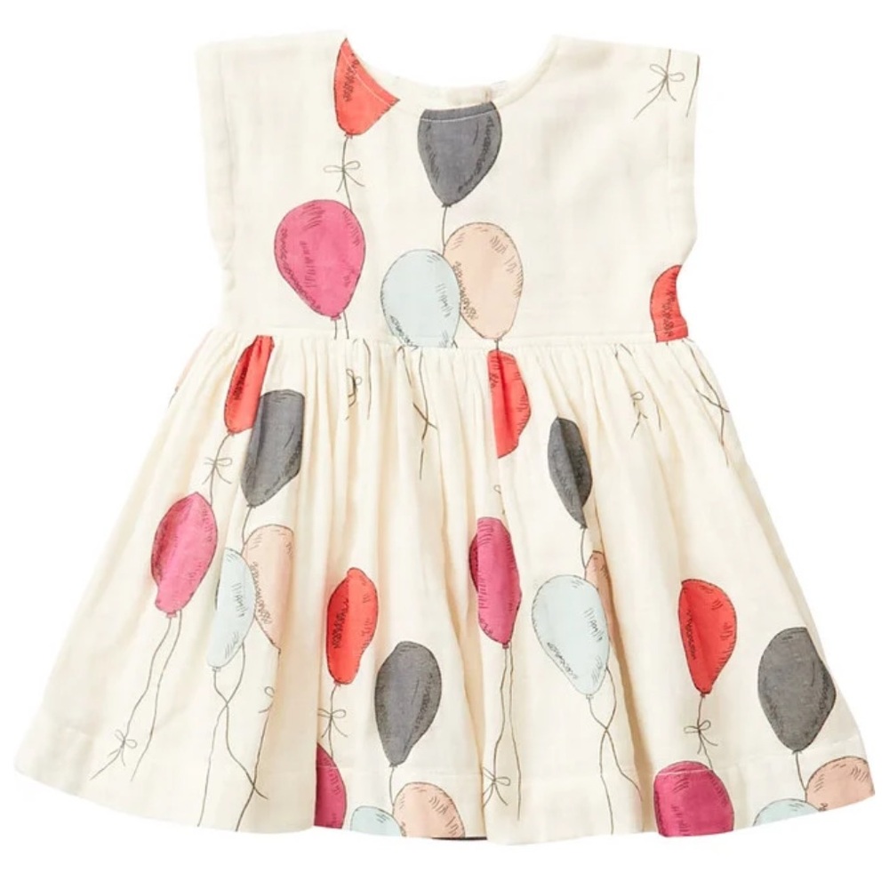 PINK CHICKEN Adeline Balloon Dress 4T